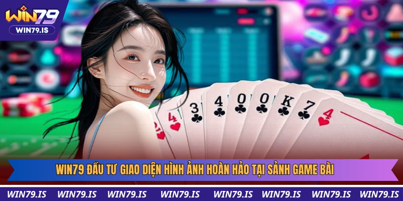 Win79 đầu tư giao diện hình ảnh hoàn hảo tại sảnh game bài